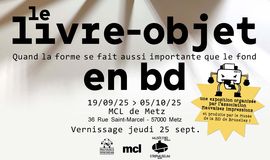 Le livre objet en BD – Par l’association “Mauvaises Impressions”